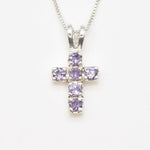 KK448-P-nAME: Sterling Silver 925 Natural Amethyst