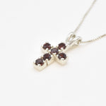 KK448-P-nGAR: Sterling Silver 925 Natural Garnet