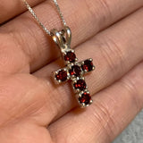 KK448-P-nGAR: Sterling Silver 925 Natural Garnet