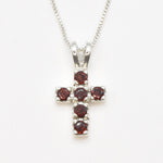 KK448-P-nGAR: Sterling Silver 925 Natural Garnet