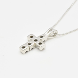 Onyx Cross Pendant Necklace in Sterling Silver - A stunning piece that complements any outfit for casual or formal occasions.