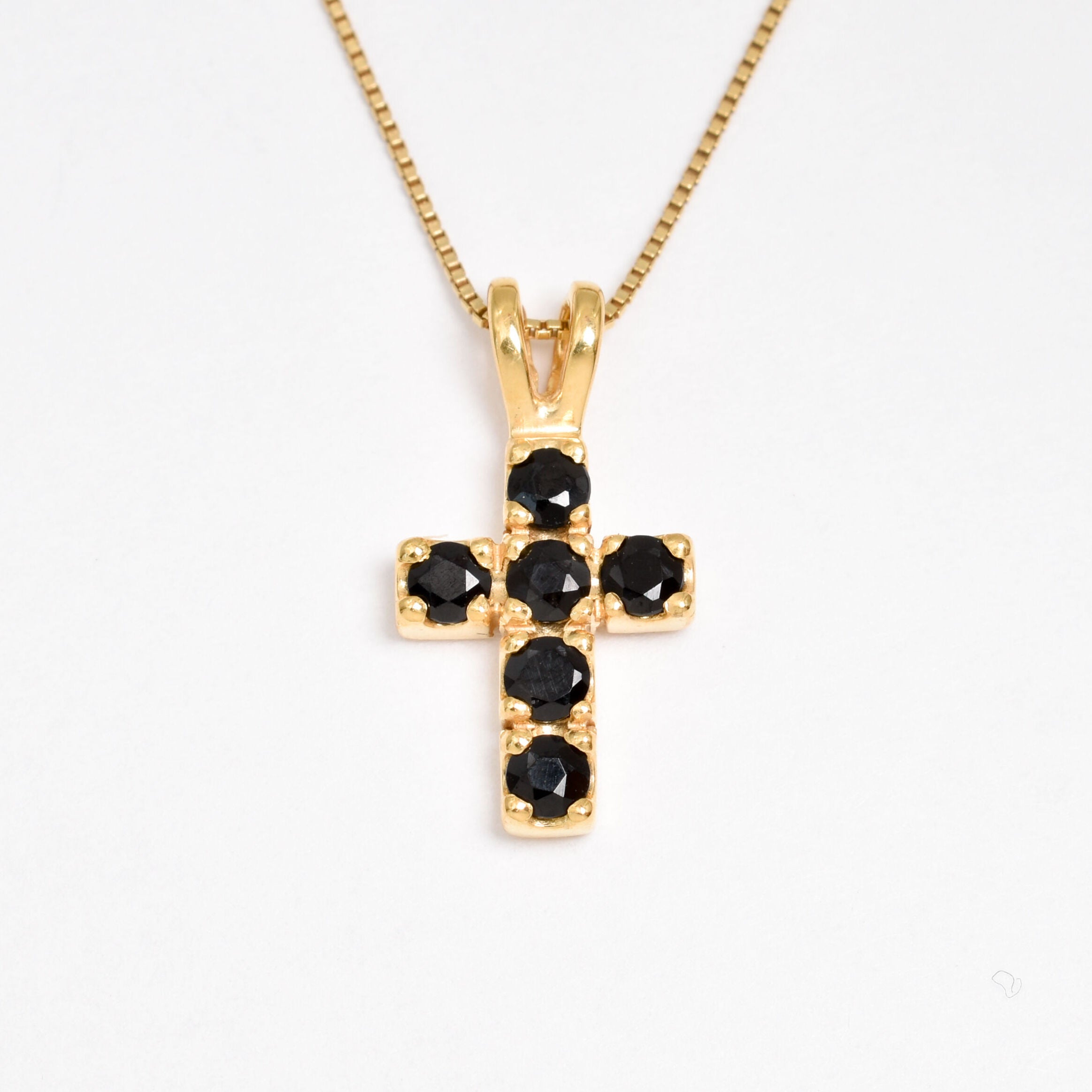KK448-P-nONY: Gold Vermeil 18k Natural Onyx