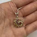 2299-P-nCIT: Sterling Silver 925 Natural Citrine