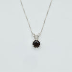 2748-P-nSST: Sterling Silver 925 Natural Smoky Topaz
