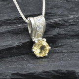 2911-P-nCIT: Sterling Silver 925 Natural Citrine