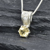 2911-P-nCIT: Sterling Silver 925 Natural Citrine