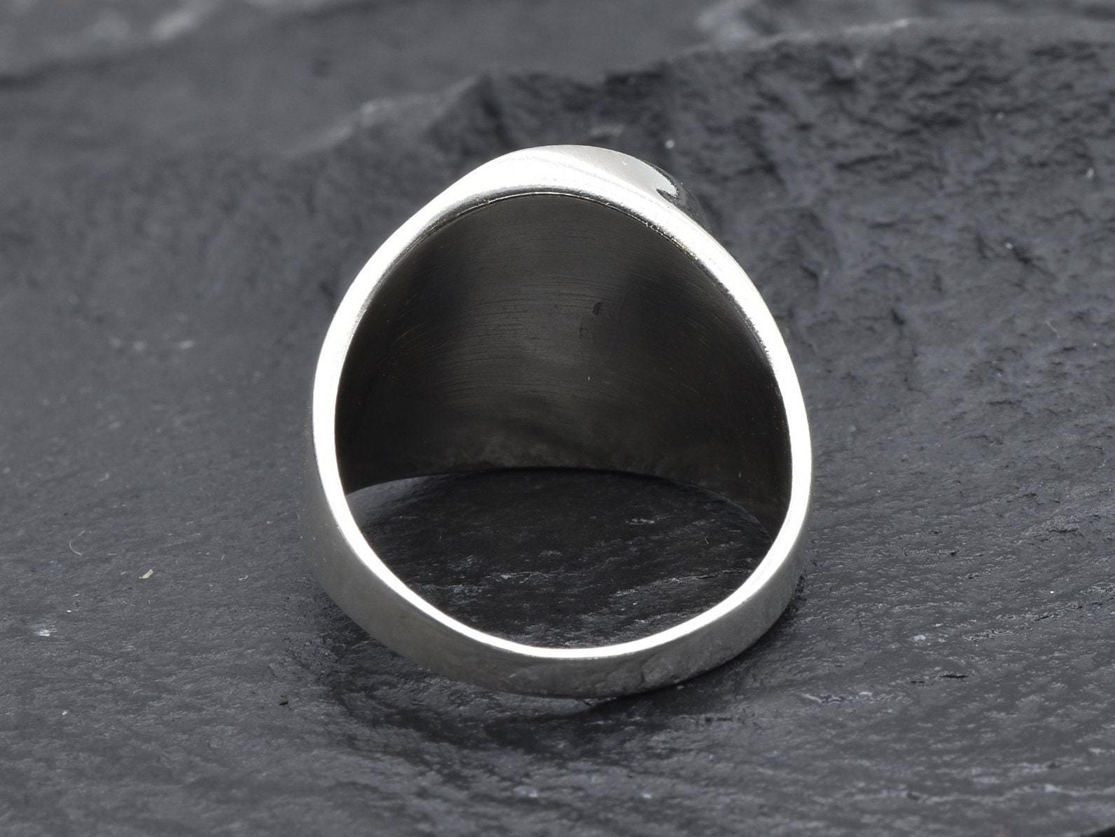 Asymmetrical Silver Ring,  Chunky Ring, Sterling Silver Ring, Wide Silver Band, Unisex Ring, Everyday Ring, Boho Ring, Wide Wave Ring, Ring