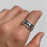 Cute Silver Elephant Ring - Crafted from 925 Sterling Silver, perfect for daily wear and special occasions.