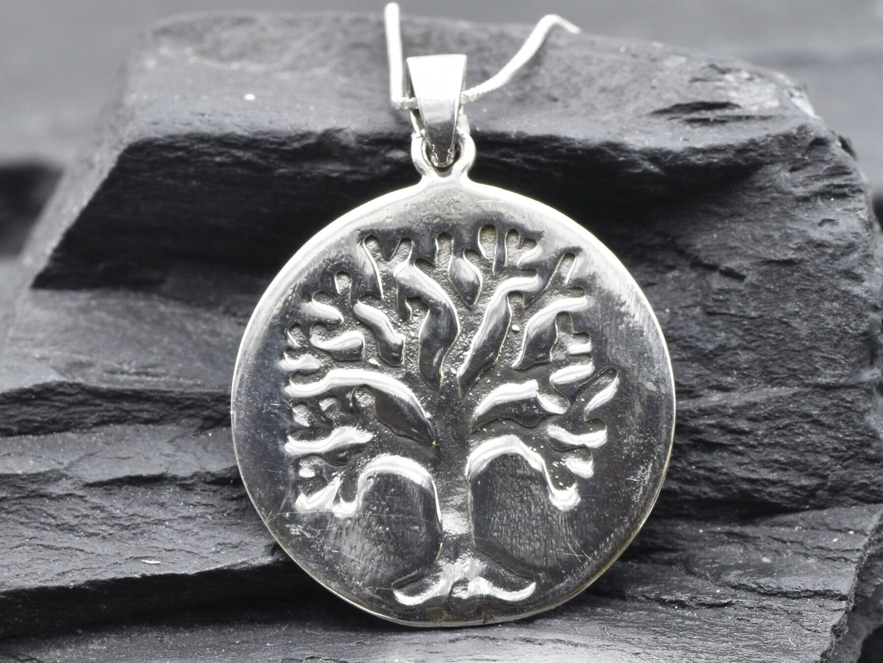 Tree Of Life Pendant, Silver Pendant, Tree of Life Necklace, Tree Pendant, Life Pendant, Silver Necklace, Everyday Necklace, Tree Jewelry