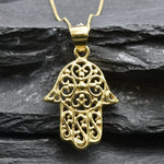 Silver Hamsa Pendant, Silver Fatima Pendant, Hand of Fatima Pendant, Silver Hand Pendant, Protection Pendant, Symbolic Pendant, 925 Silver(1)