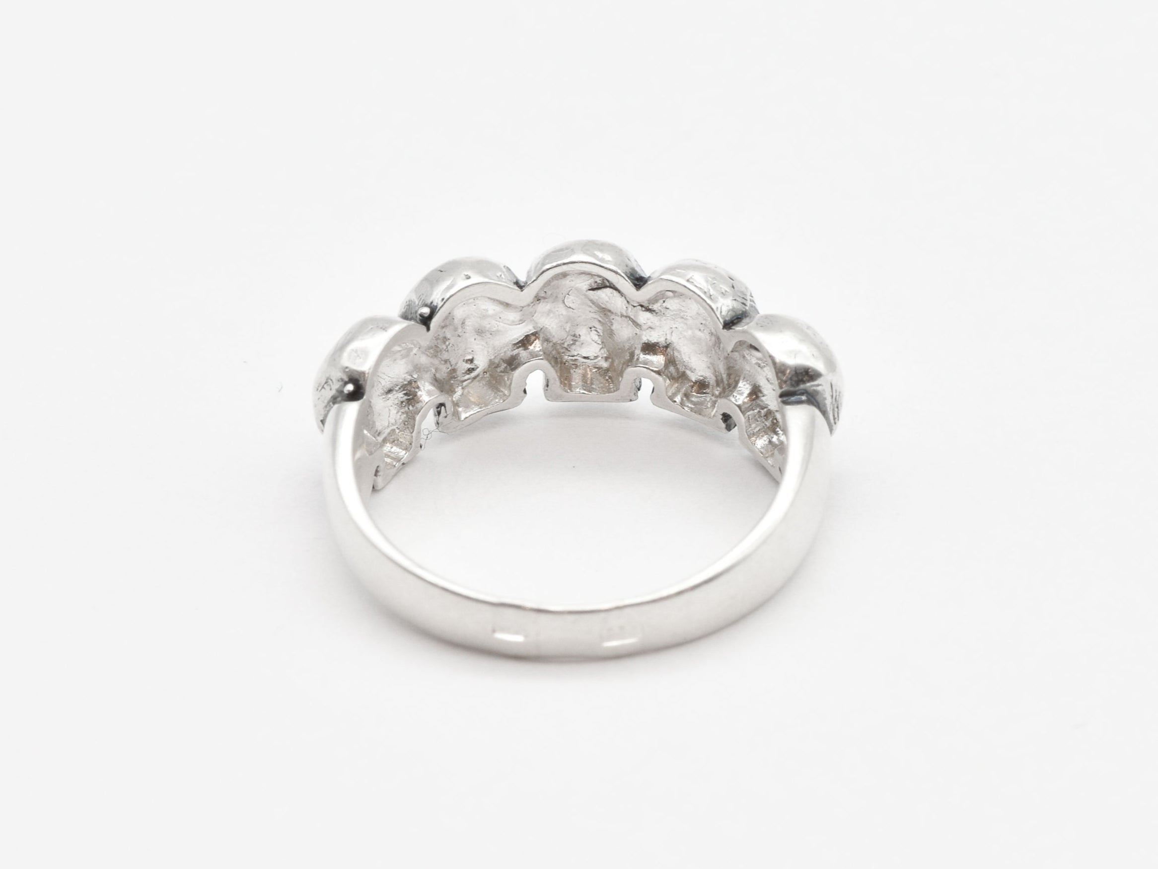 Gold Skull Ring, Skulls Ring, Gold Vintage Ring, Gold Skeleton Ring, Antique Ring, Handmade Ring, Artisan Ring, Original Ring, Gothic Ring(2)