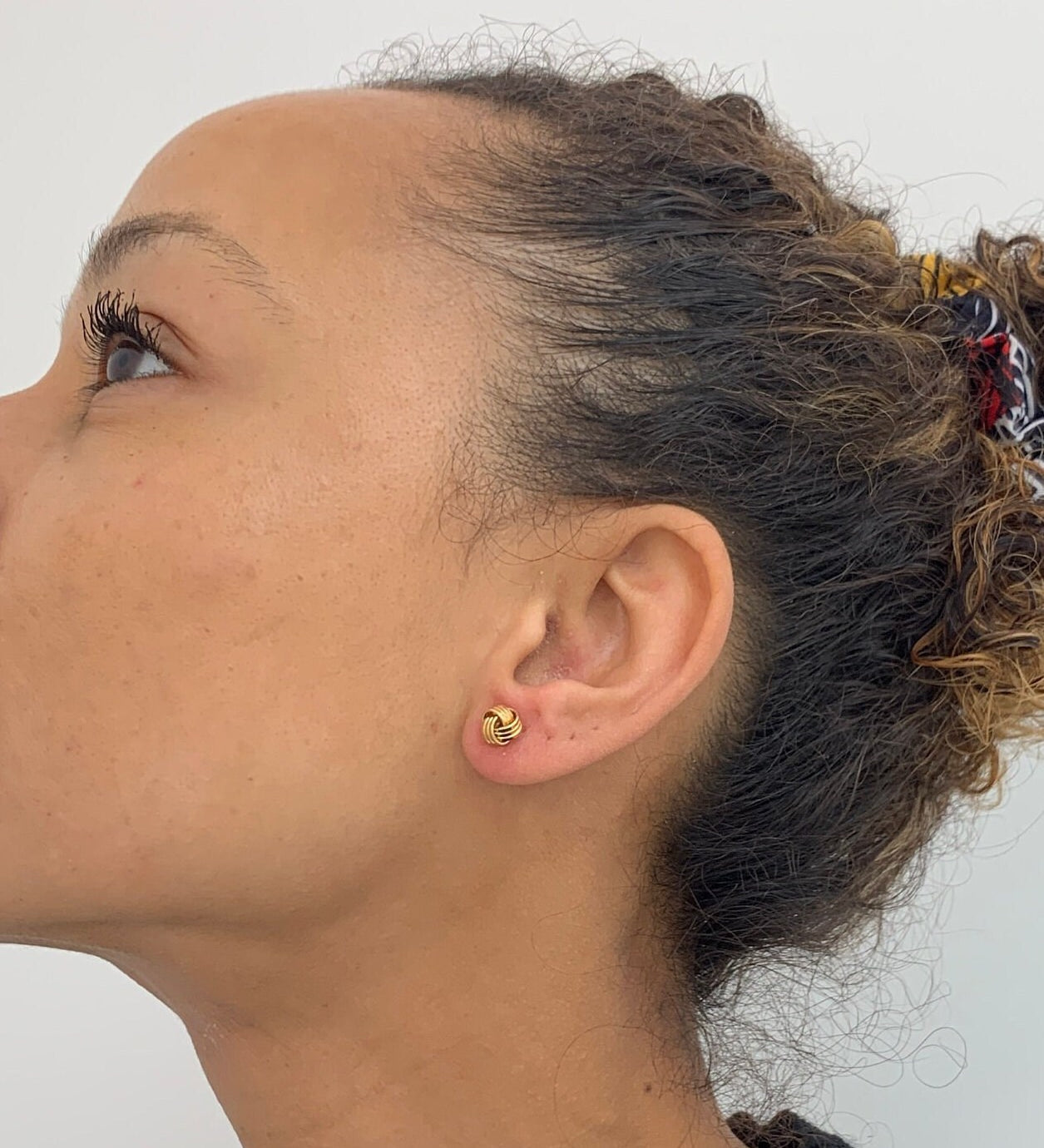 Gold Knot Earrings, Vintage Earrings, Knot Earrings, Dainty Stud Earrings, Minimalist Earrings, 18k Gold Earrings, Everyday Earrings, Gold