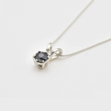 Elegant Round Onyx Pendant crafted in 925 Sterling Silver, ideal for special occasions and everyday elegance.