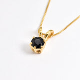 2910-P-nONY: Gold Vermeil 18k Natural Onyx