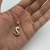 TE-056-P-0S: Rose Gold Vermeil