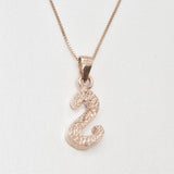 TE-056-P-0S: Rose Gold Vermeil