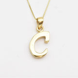 Letter C Pendant - Capital C Pendant - Personalized Necklace