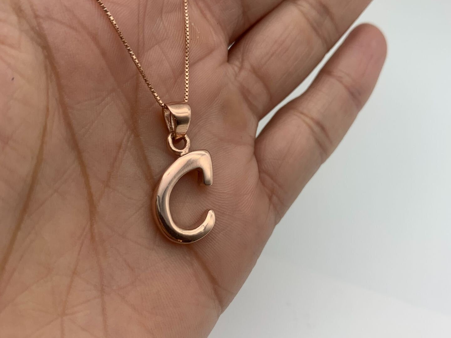 TE-052-P-0S: Rose Gold Vermeil