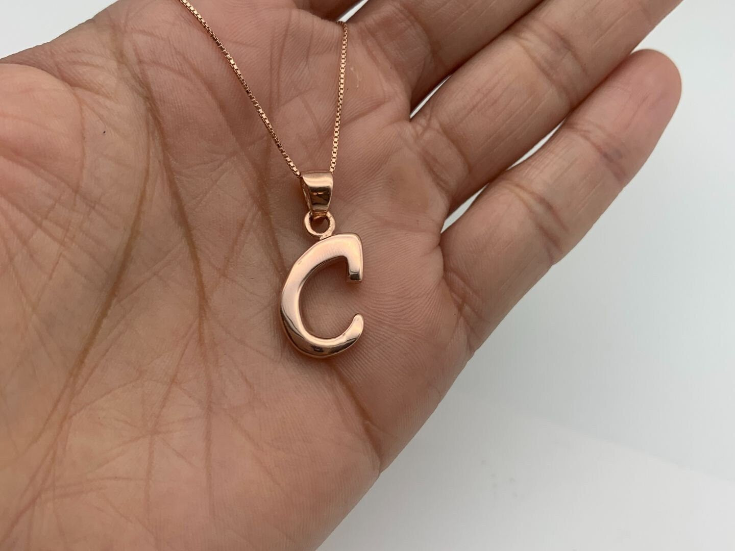 TE-052-P-0S: Rose Gold Vermeil