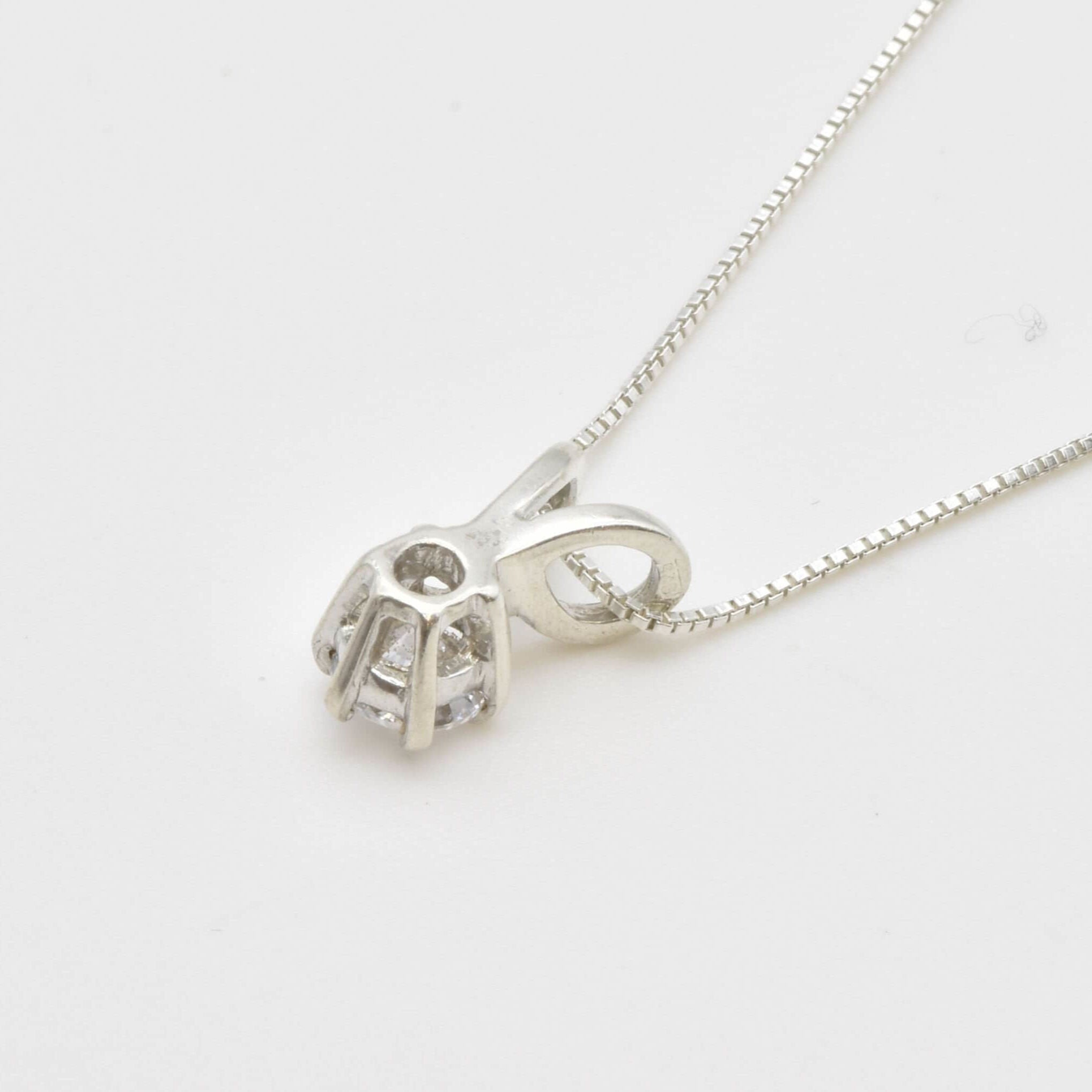 Elegant Created CZ Pendant in 925 Sterling Silver, a versatile accessory perfect for birthdays and everyday sophistication.