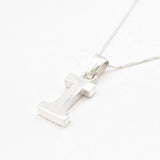 Letter I Pendant - Name Initial Pendant - Personalized Gift
