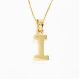 Letter I Pendant - Name Initial Pendant - Personalized Gift