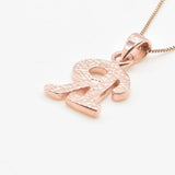 TE-062-P-0S: Rose Gold Vermeil