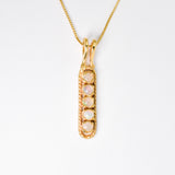 2463-P-nEOOD: Gold Vermeil 18k Natural Opal