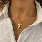 TE-065-P-0S: Gold Vermeil 18k