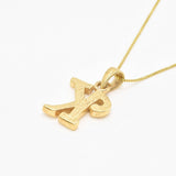 TE-065-P-0S: Gold Vermeil 18k