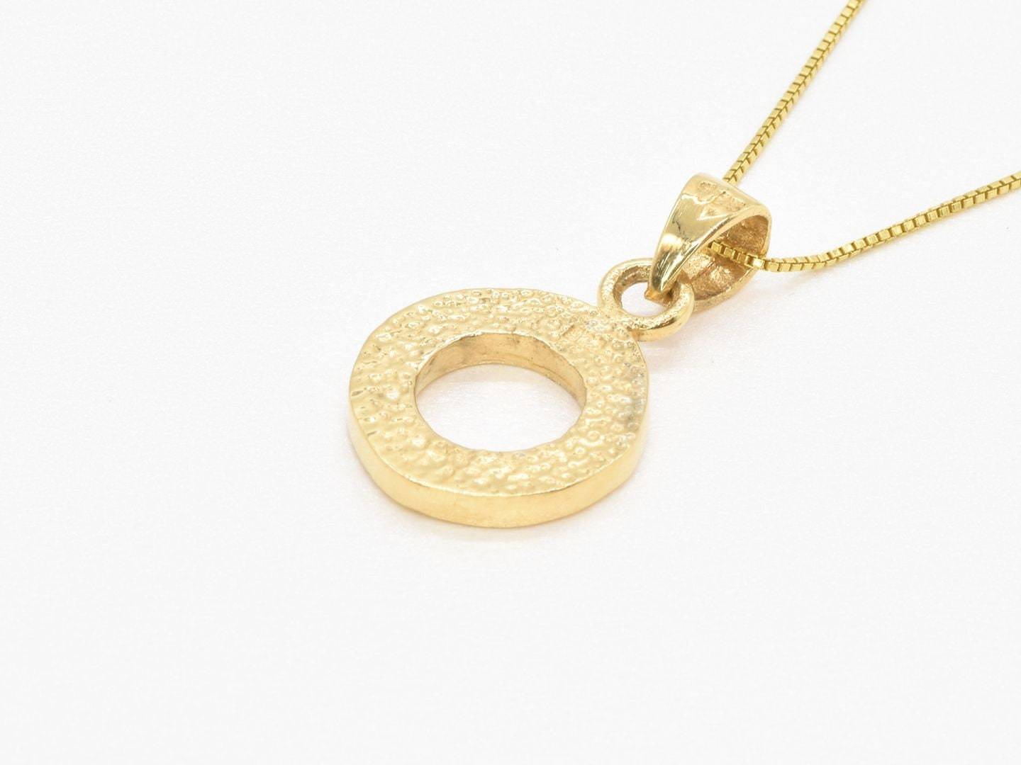 TE-063-P-0S: Gold Vermeil 18k