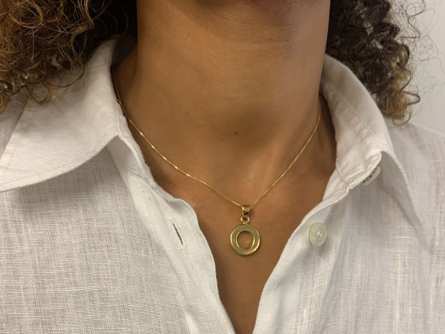 TE-063-P-0S: Gold Vermeil 18k