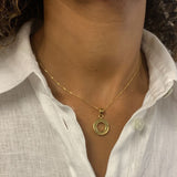 TE-063-P-0S: Gold Vermeil 18k