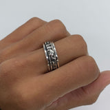 Camel Spinner Ring - Ship Of Desert Ring - Silver Camel Ring