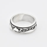 Camel Spinner Ring - Ship Of Desert Ring - Silver Camel Ring