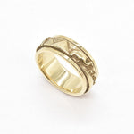 TE-070-R-0S: Gold Vermeil 18k