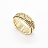 TE-070-R-0S: Gold Vermeil 18k