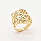 TE-071-R-0S: Gold Vermeil 18k
