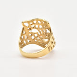 TE-071-R-0S: Gold Vermeil 18k