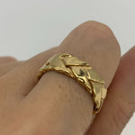 R71010037-R-0S: Gold Vermeil 18k