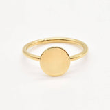 TE-072-R-0S: Gold Vermeil 18k