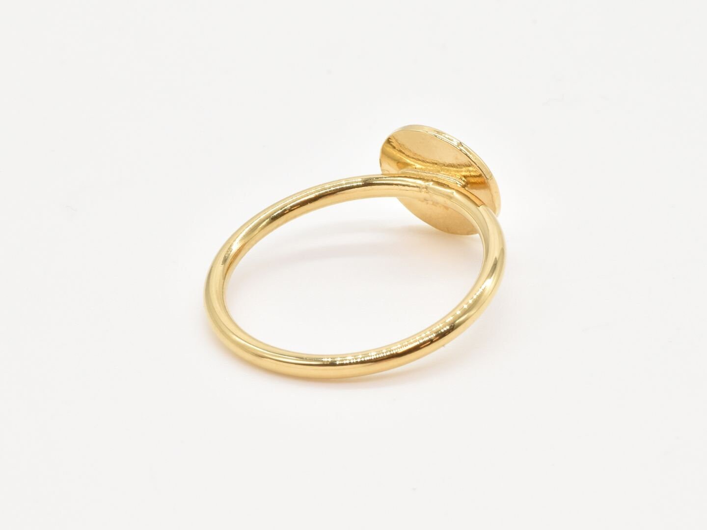 TE-072-R-0S: Gold Vermeil 18k