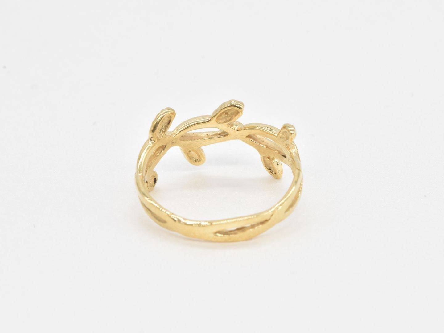 TE-074-R-0S: Gold Vermeil 18k