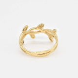 TE-074-R-0S: Gold Vermeil 18k