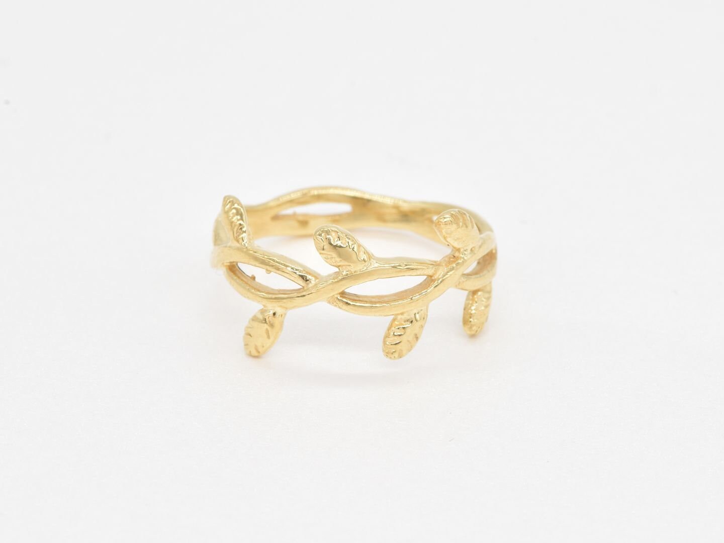 TE-074-R-0S: Gold Vermeil 18k