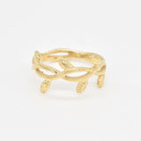 TE-074-R-0S: Gold Vermeil 18k