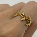 TE-074-R-0S: Gold Vermeil 18k