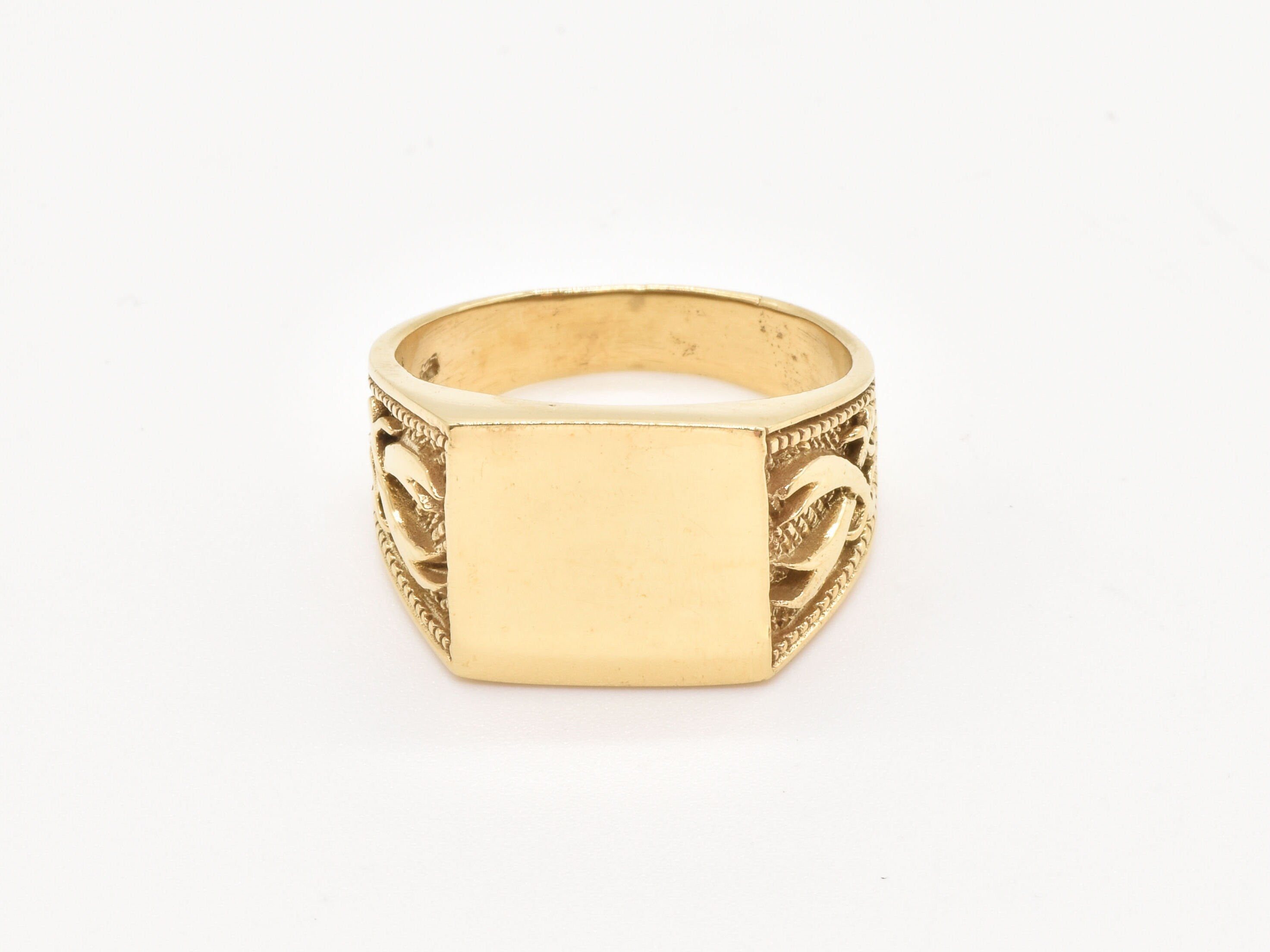 TE-073-R-0S: Gold Vermeil 18k