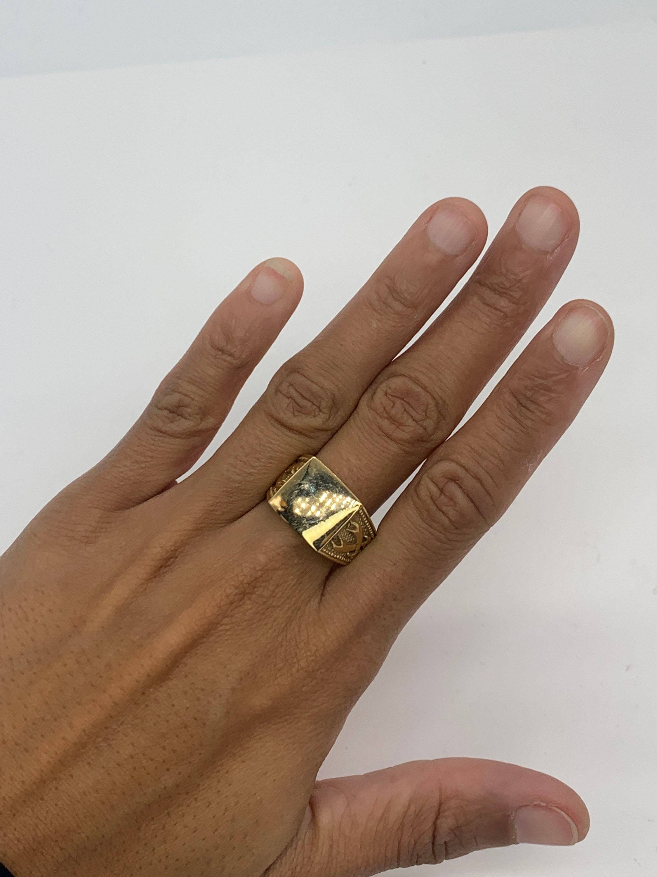 TE-073-R-0S: Gold Vermeil 18k