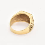 TE-073-R-0S: Gold Vermeil 18k